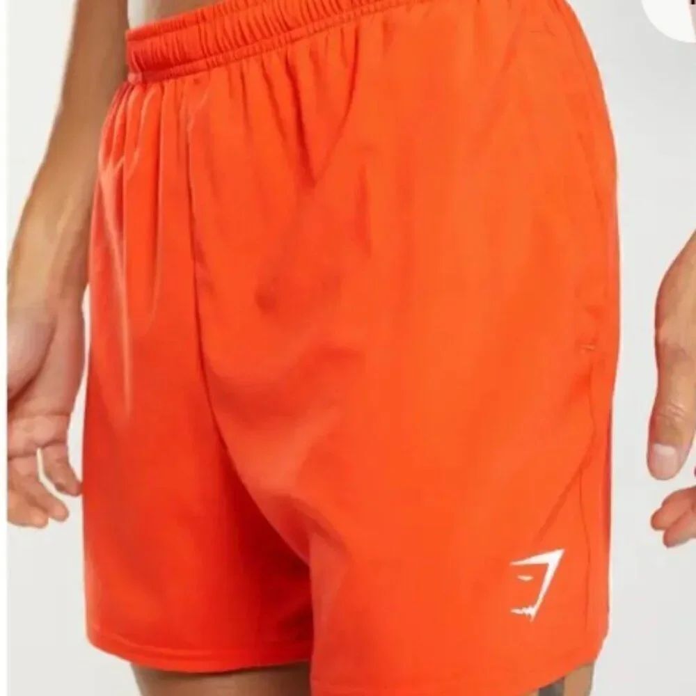 Gymshark Orange Athletic Shorts size XXL New with tags